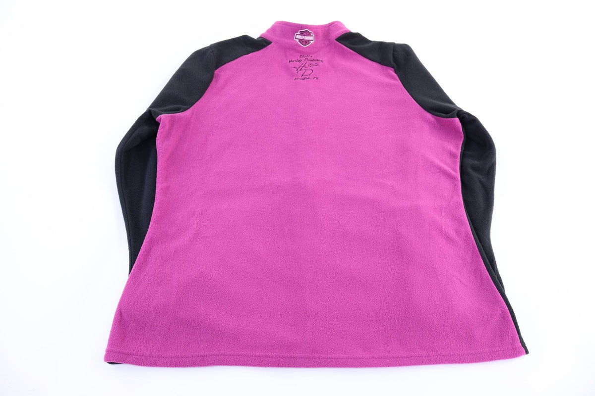 Women's Harley Davidson Motorcycles Full Zip Fleece Sweater