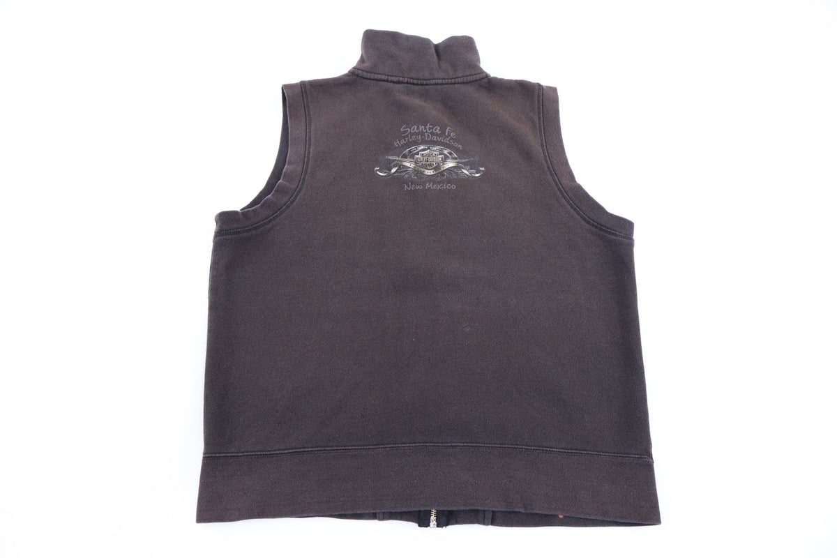 Women's Harley Davidson Motorcycles Full Zip Vest