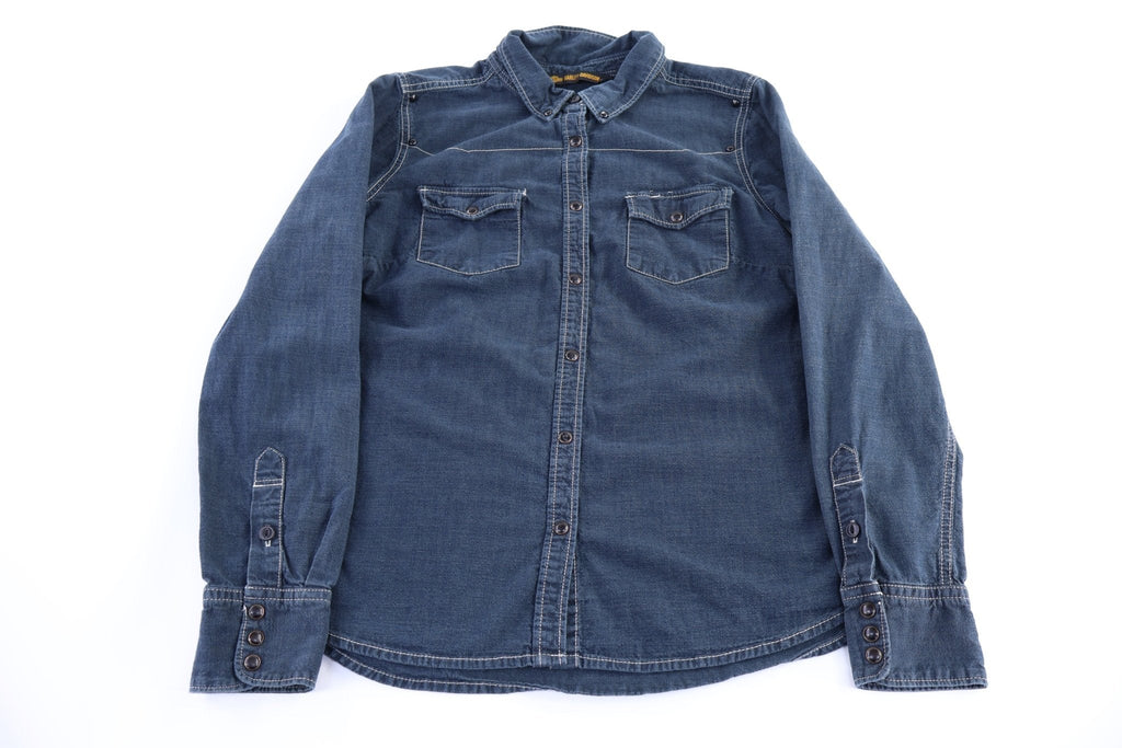 Women's Harley Davidson Motorcycles LS Button Down