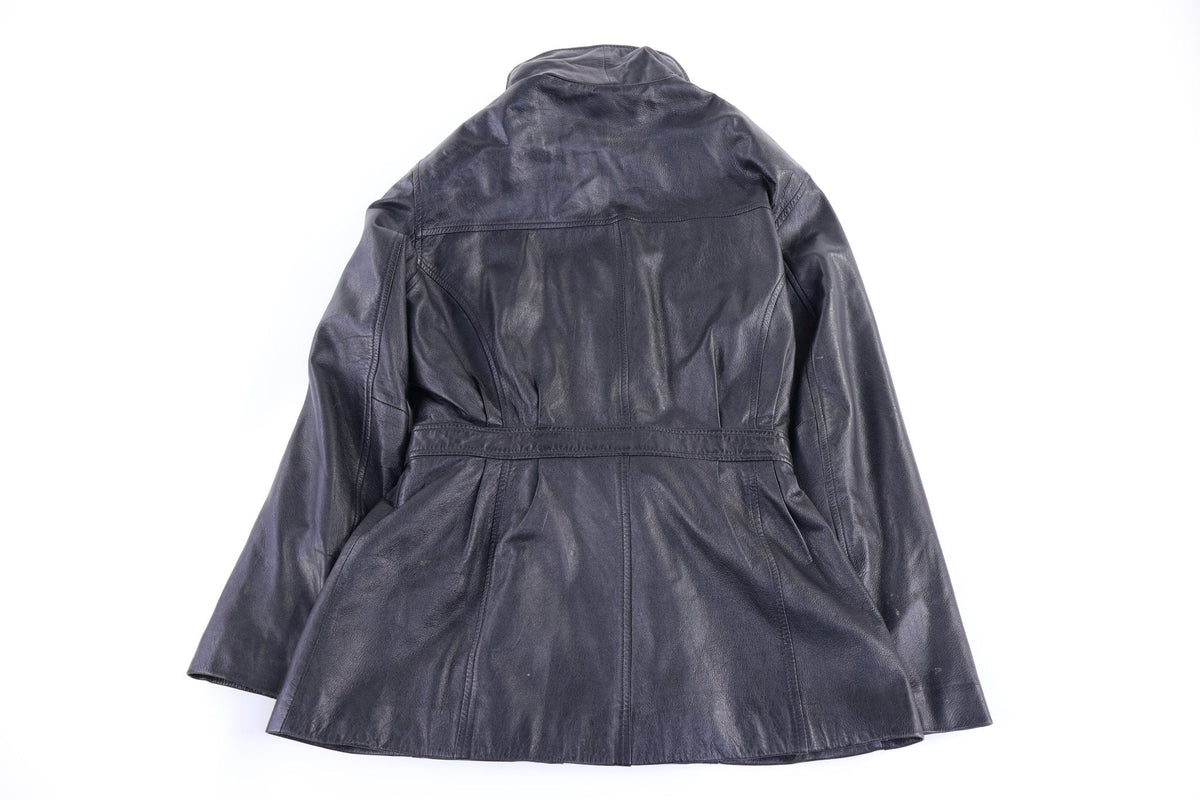 Women's JLC New York Black Leather Jacket product image 2