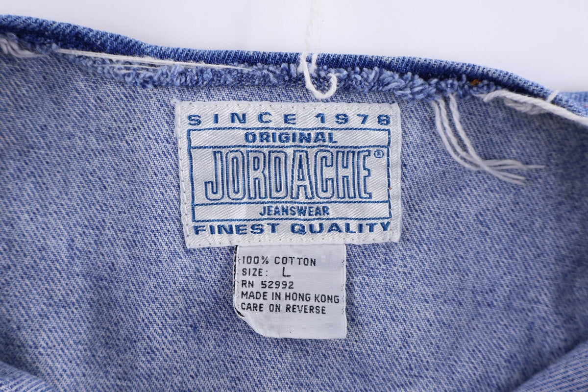 Women's Jordache Medium Wash Denim Vest product image 3