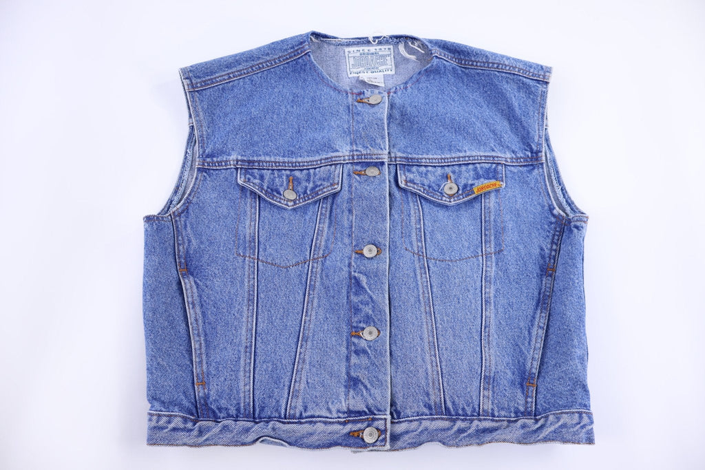 Women's Jordache Medium Wash Denim Vest product image 2