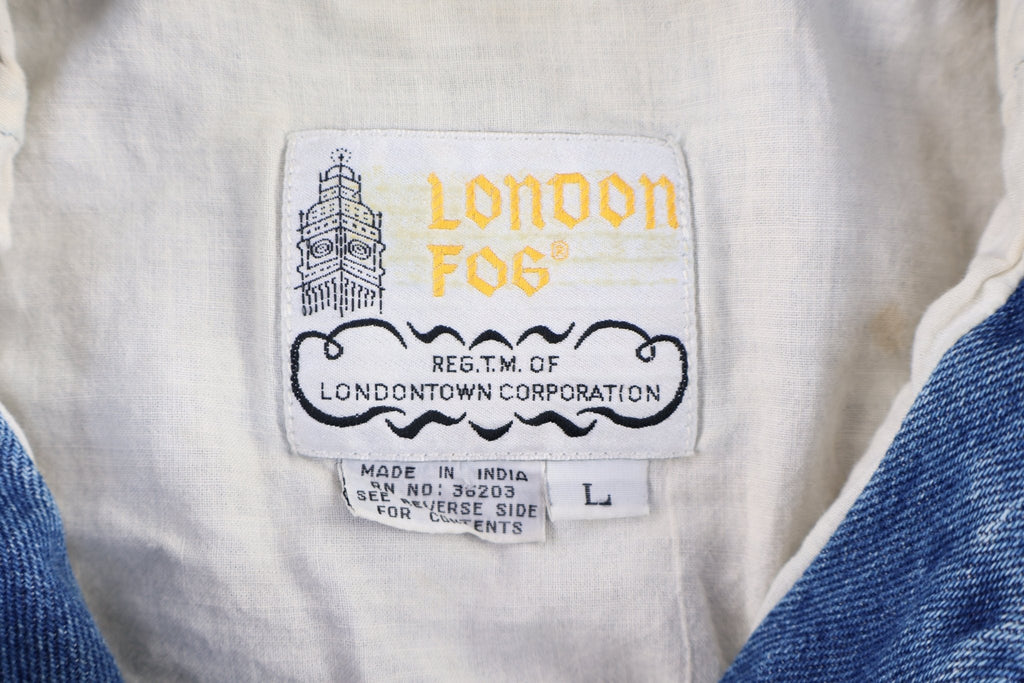 Women's London Fog Medium Wash Denim Jacket product image 3
