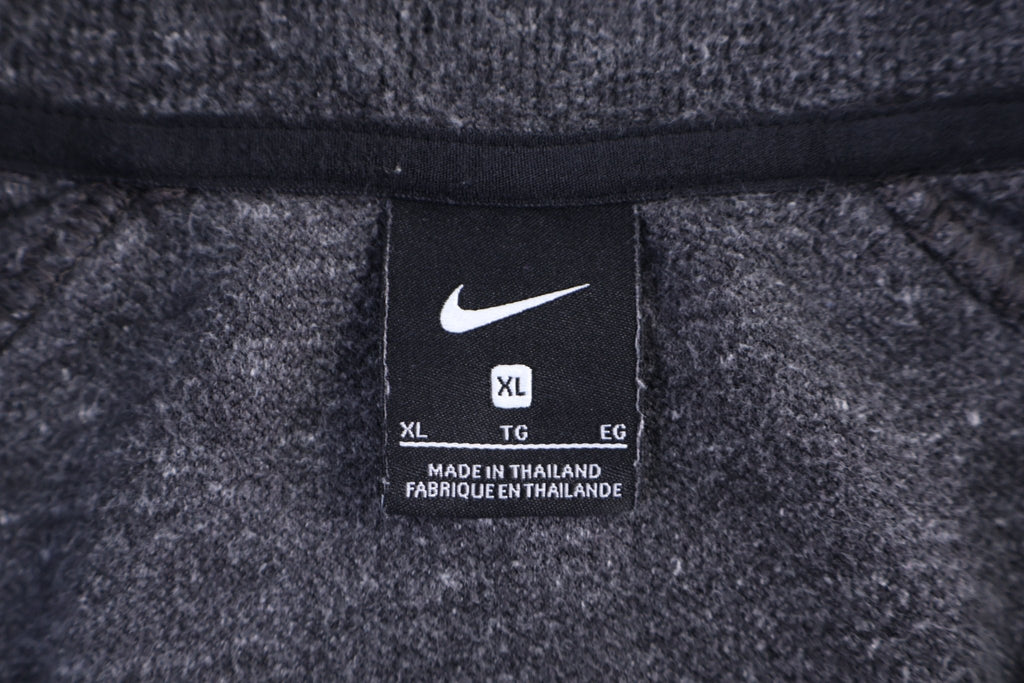 Women's Nike Embroidered Logo Quarter Zip Sweater