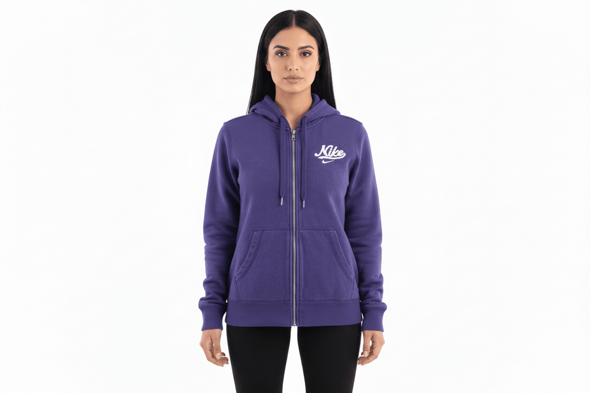 Women's Nike Purple Full Zip Jacket product image 1