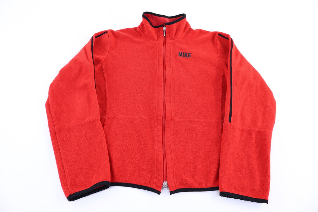 Women's Nike Red Full Zip Fleece Jacket product image 2