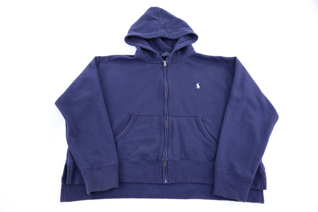 Women's Polo Ralph Lauren Embroidered Logo Blue Full Zip product image 1