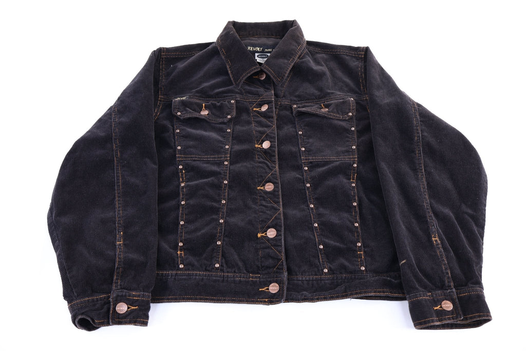 Women's Revolt Black Corduroy Jacket product image 1