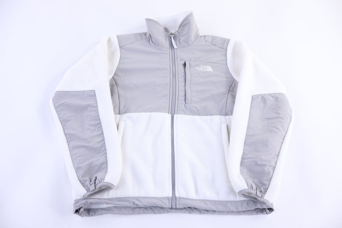 Women's The North Face Embroidered Logo Grey & White Jacket product image 1