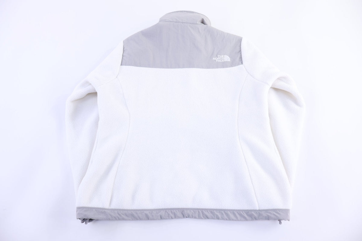 Women's The North Face Embroidered Logo Grey & White Jacket product image 2