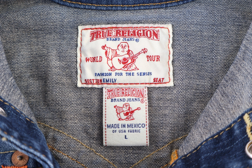 Women's True Religion Dark Wash Denim Jacket product image 3