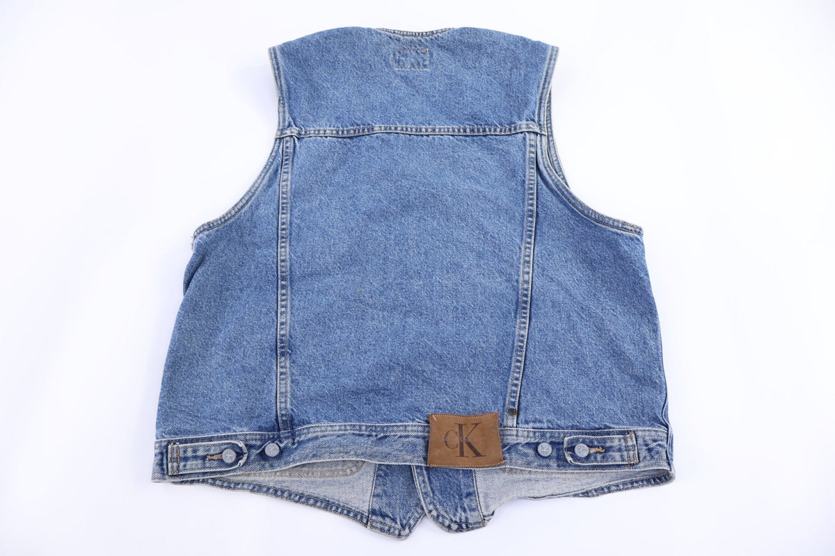Women's Vintage Calvin Klein Denim Vest