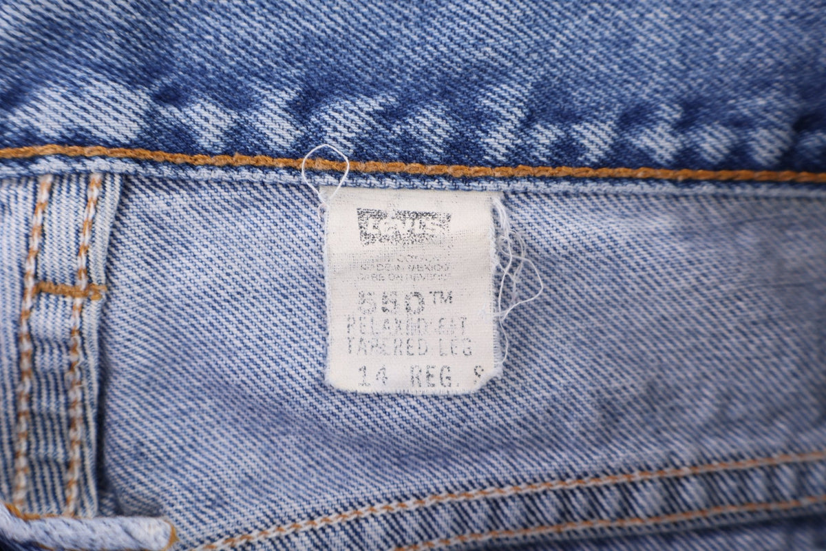 Women's Vintage Levi's 550 Medium Wash Denim Jeans product image 4