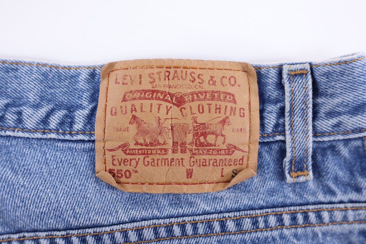 Women's Vintage Levi's 550 Medium Wash Denim Jeans product image 3