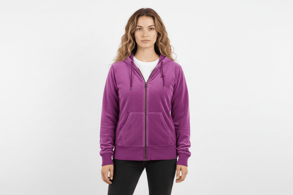 Women's Vintage Nike Purple Full Zip Jacket product image 1