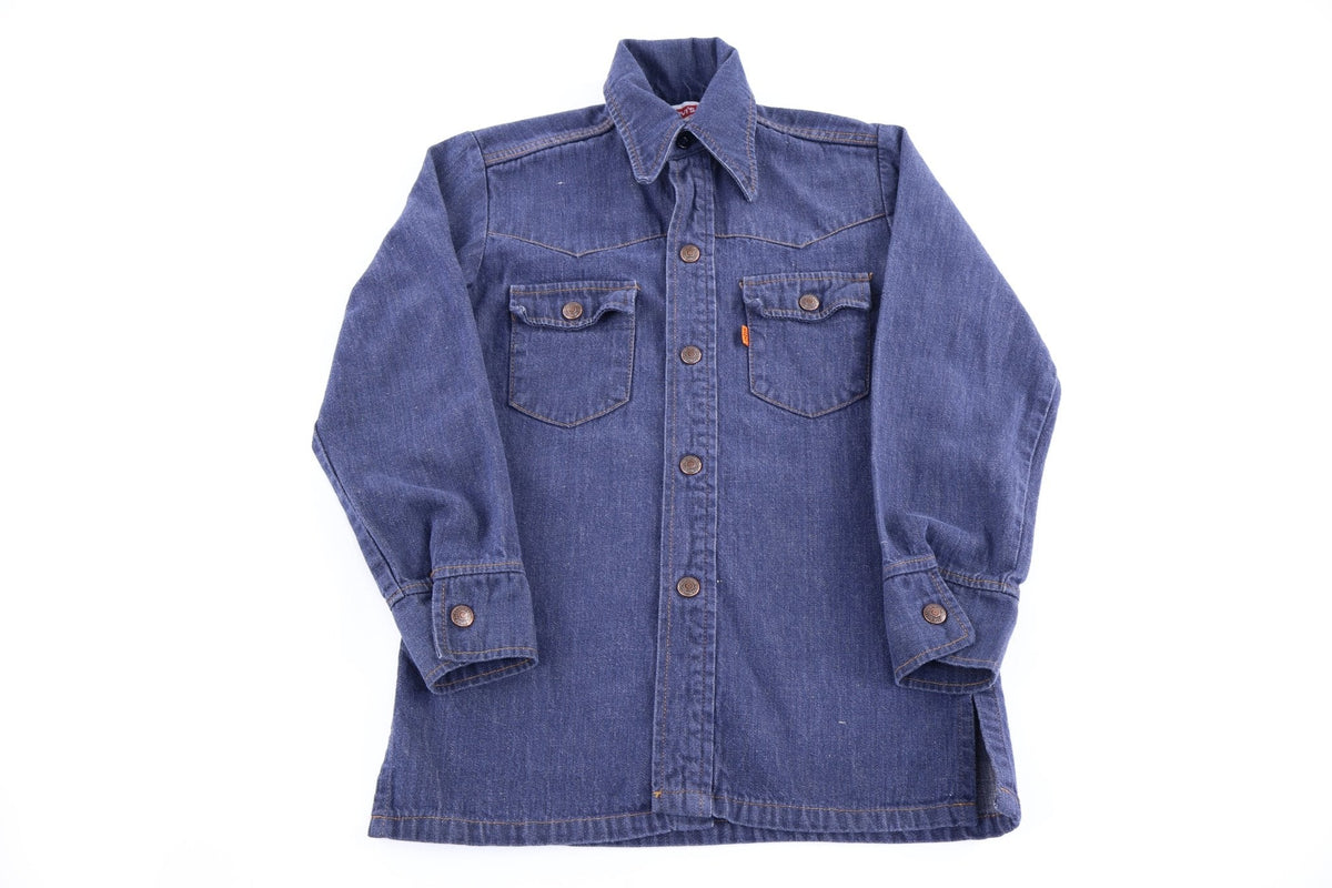 Youth 70's Levi's Orange Tab LS Button Down