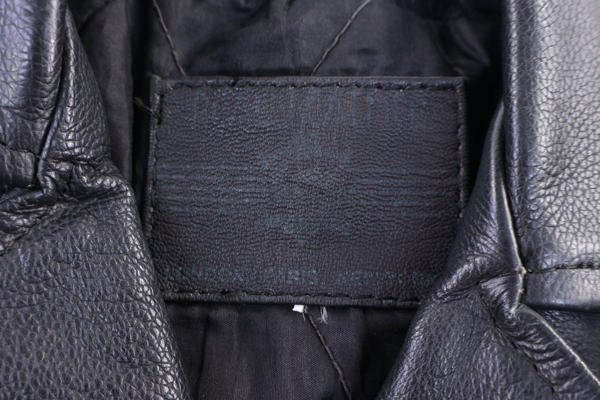 Youth Black Leather Jacket product image 3