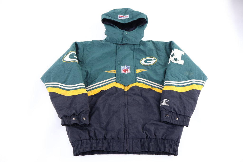 Youth Vintage Green Bay Packers Football Puffer Jacket product image 1