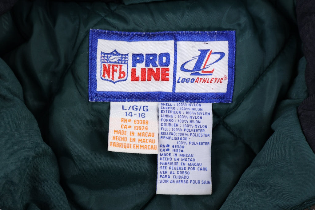 Youth Vintage Green Bay Packers Football Puffer Jacket product image 3