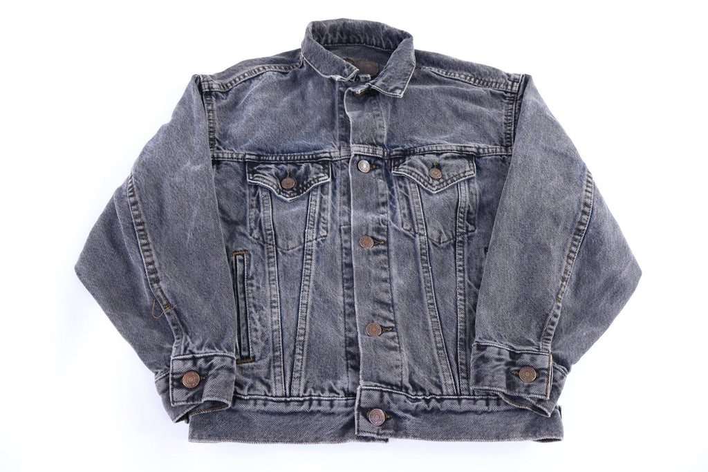 Youth Vintage Levi's Black Denim Trucker Jacket product image 1