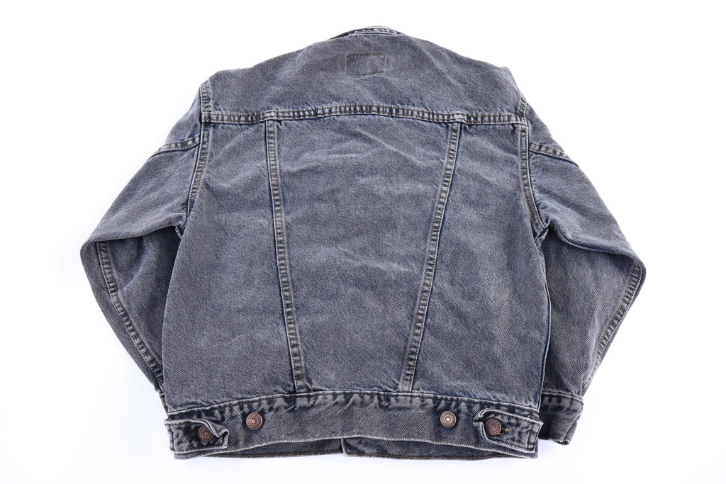 Youth Vintage Levi's Black Denim Trucker Jacket product image 2
