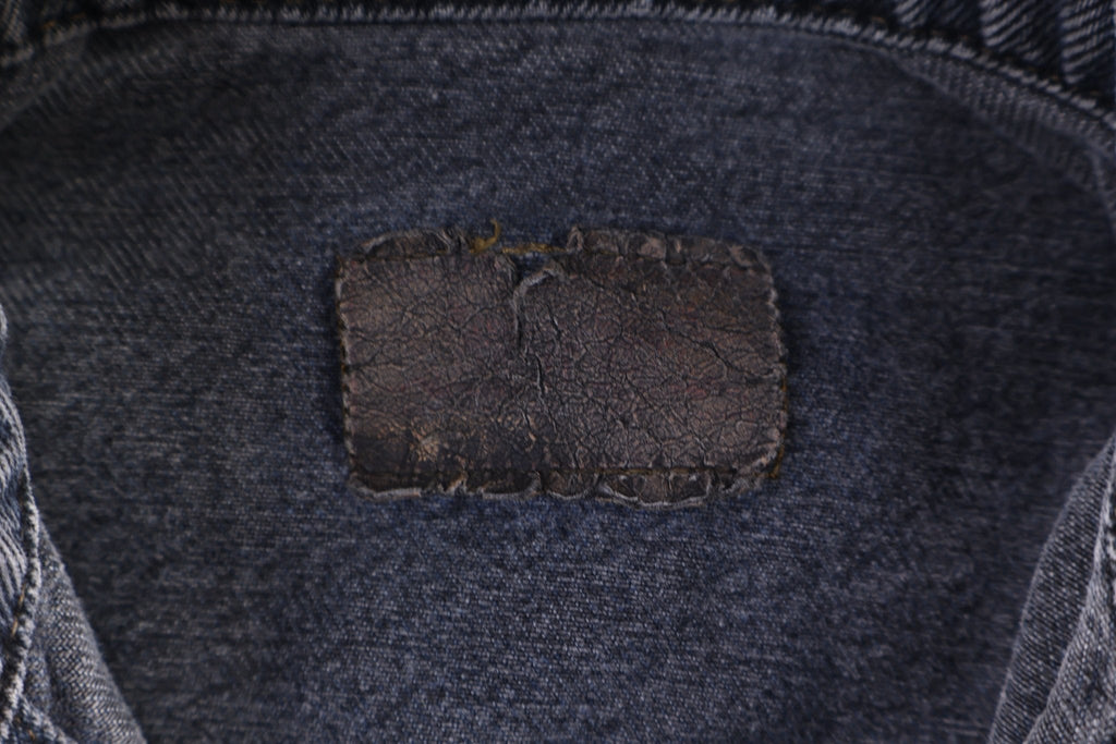 Youth Vintage Levi's Black Denim Trucker Jacket product image 3