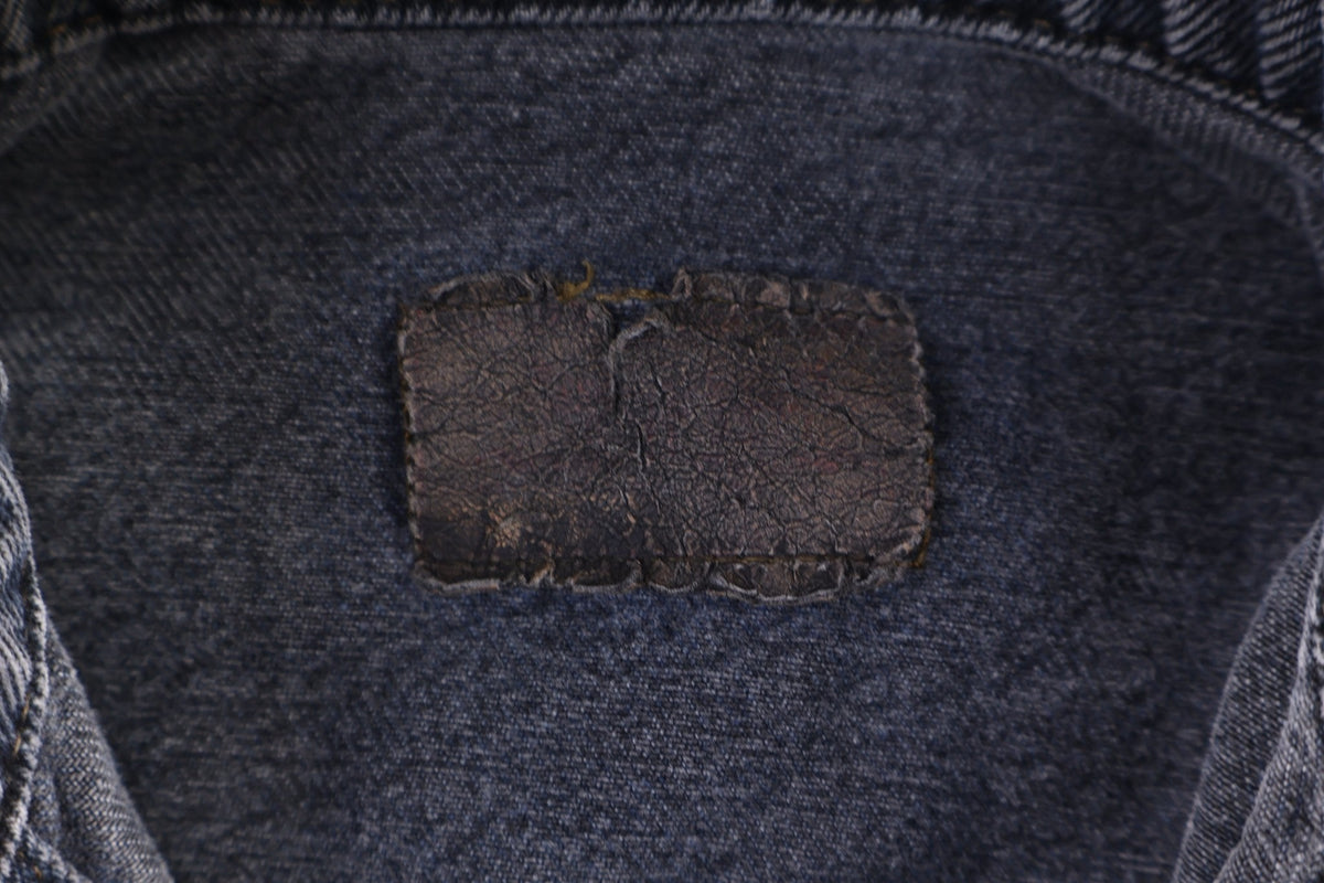 Youth Vintage Levi's Black Denim Trucker Jacket product image 3